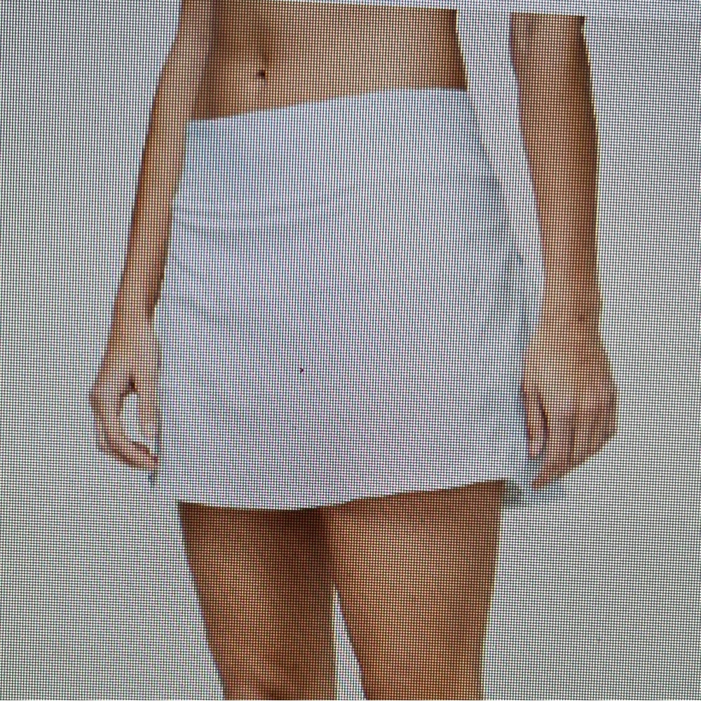Lulu Pace Rival Skirt size 4tall. White. Excellent condition. Worn once.